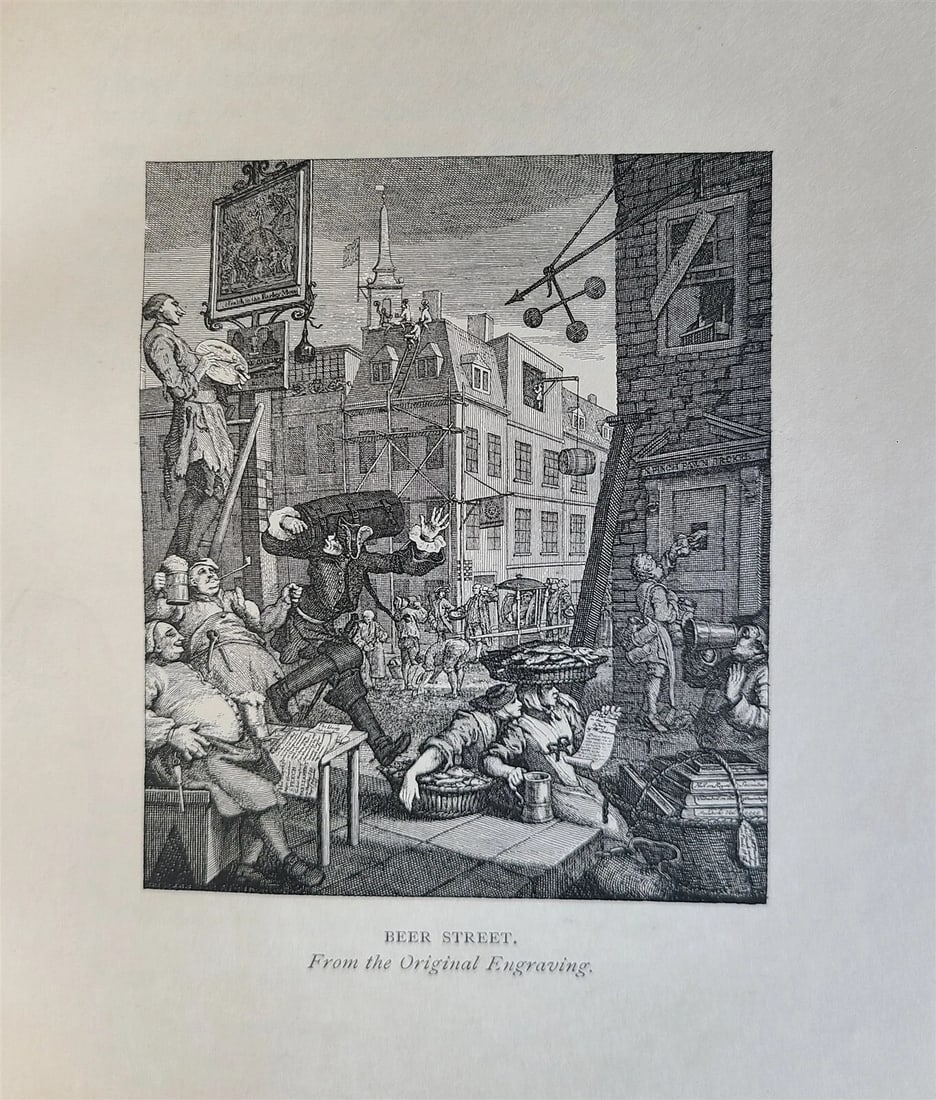 1891 WILLIAM HOGARTH by AUSTIN DOBSON antique ILLUSTRATED - 10