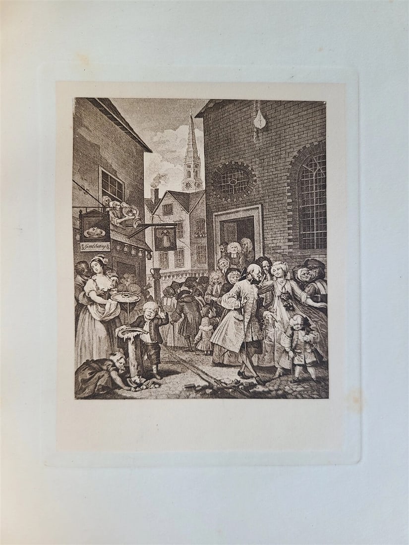 1891 WILLIAM HOGARTH by AUSTIN DOBSON antique ILLUSTRATED - 13
