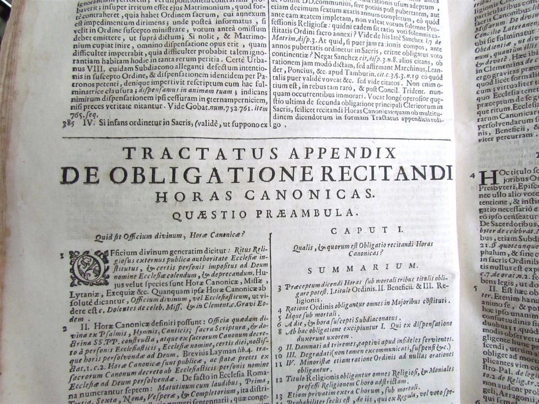 1704 PATRITII SPORER PASSAVIENSIS ORDINIS ANTIQUE FOLIO VELLUM BOUND - 4