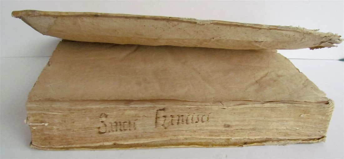 1704 PATRITII SPORER PASSAVIENSIS ORDINIS ANTIQUE FOLIO VELLUM BOUND - 8