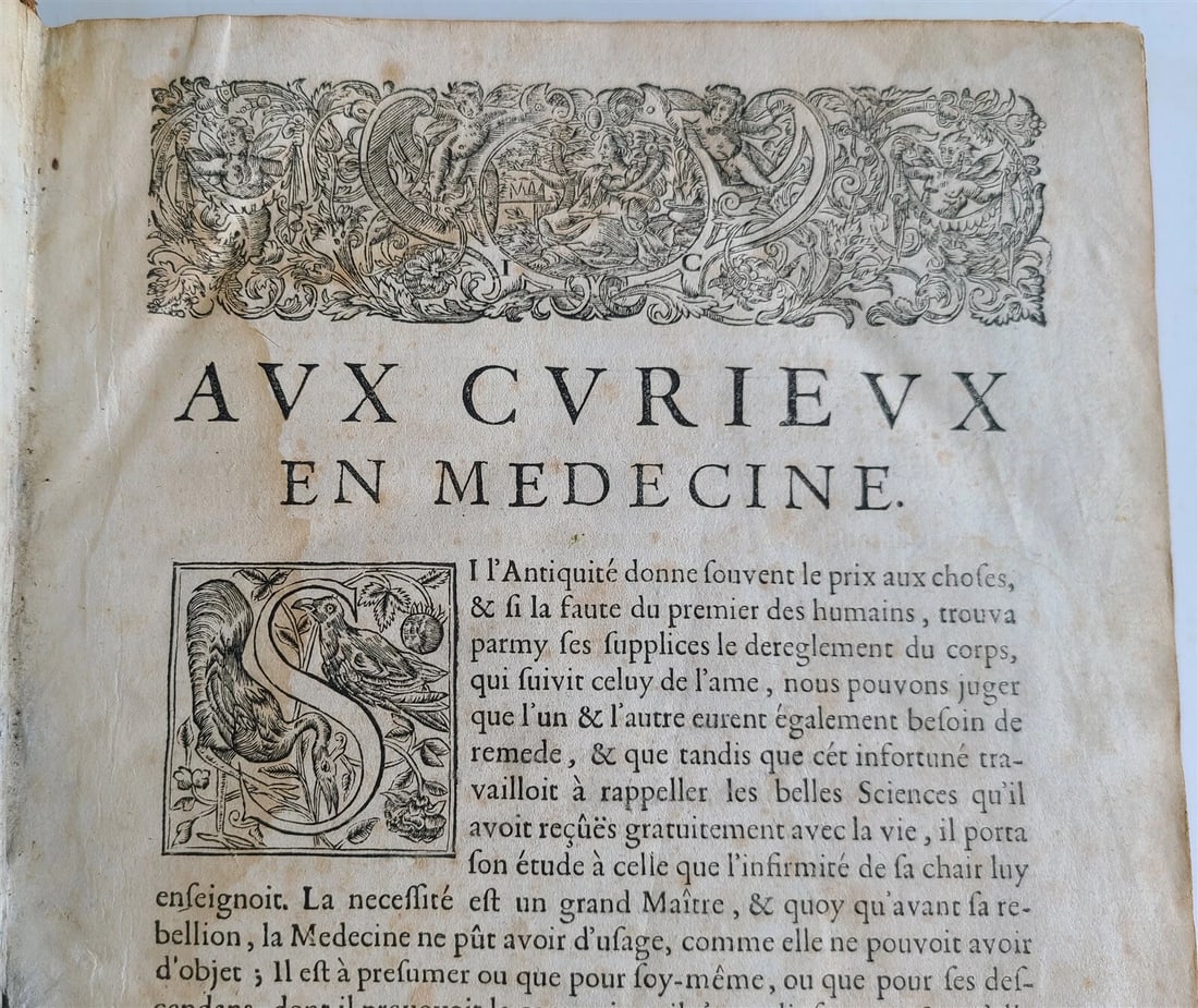 1680 MEDICAL PLANTS ILLUSTRATED w/ 1478 woodcuts antique by Mattioli FOLIO rare - 14