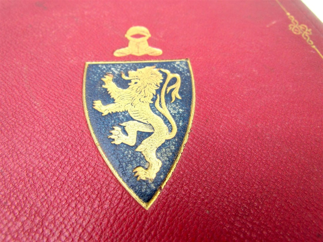 1872 GEMS of BELGIAN ART by W. SCOTT antique SIGNED FINE BINDING ILLUSTRATED - 3