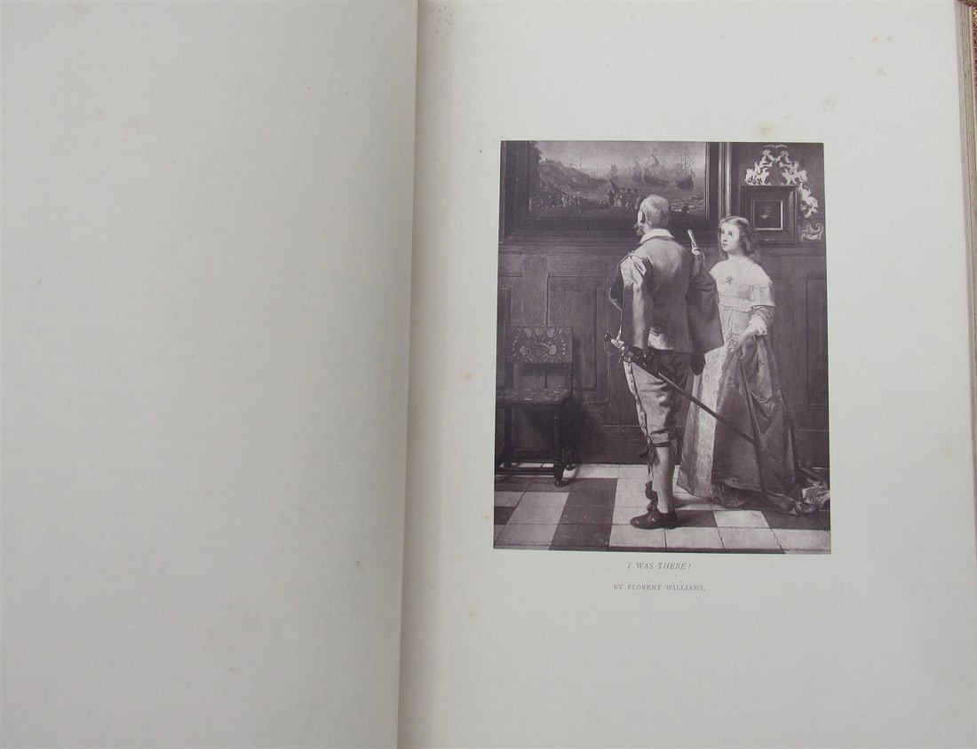 1872 GEMS of BELGIAN ART by W. SCOTT antique SIGNED FINE BINDING ILLUSTRATED - 7
