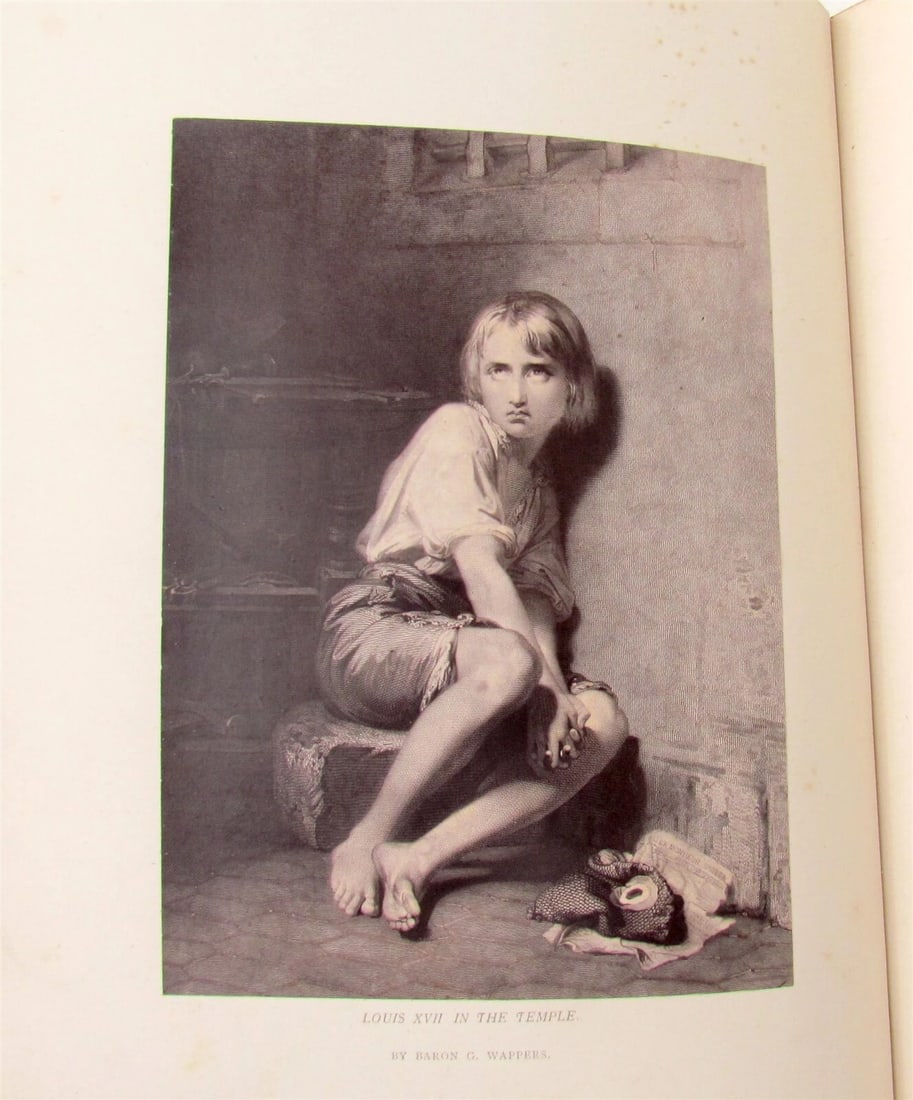 1872 GEMS of BELGIAN ART by W. SCOTT antique SIGNED FINE BINDING ILLUSTRATED - 8