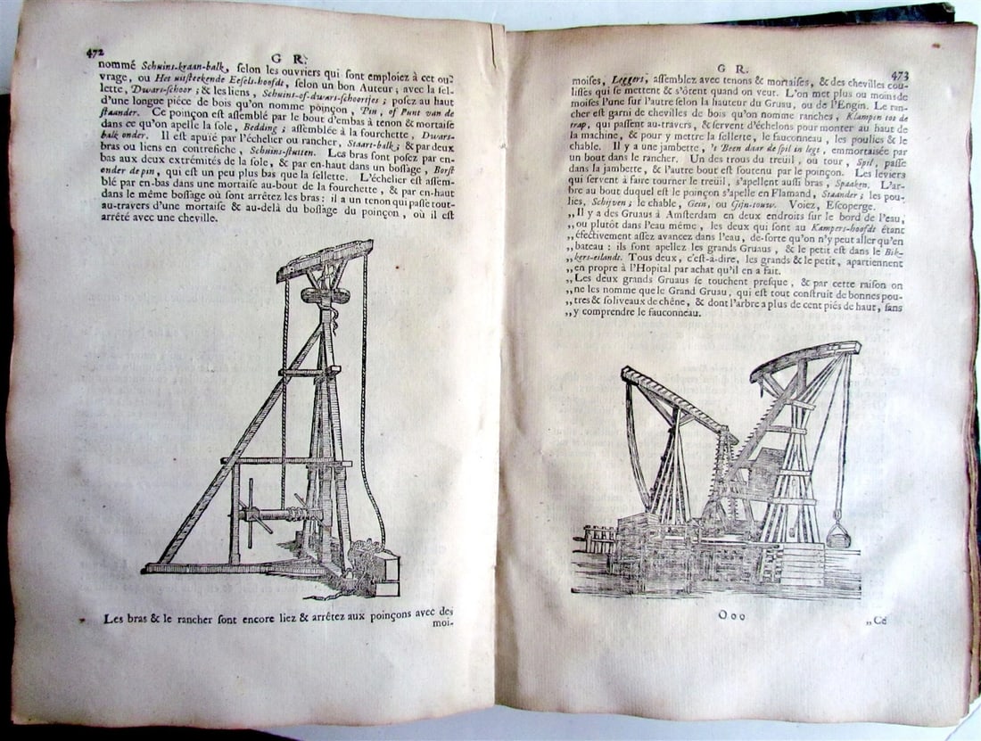 1702 NAVAL DICTIONARY ILLUSTRATED ship architecture maritime terminology antique - 7
