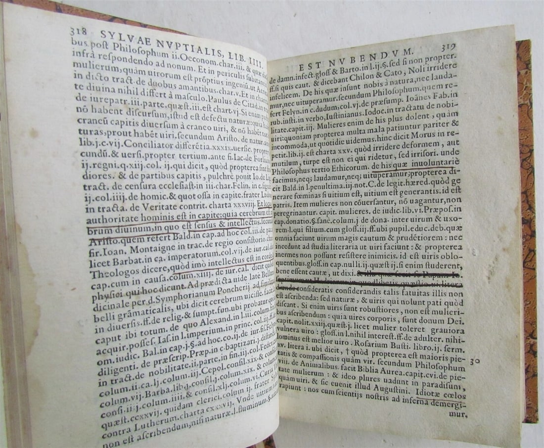 1570 2 VOLS CANON LAW ANTIQUE NEVIZANO ASTENSII IOANNE SYLUAE NUPTIALIS vellum - 4