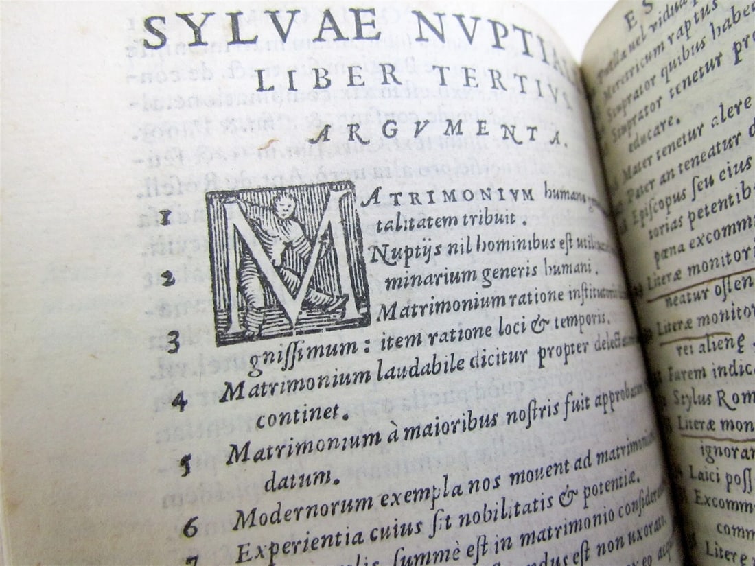 1570 2 VOLS CANON LAW ANTIQUE NEVIZANO ASTENSII IOANNE SYLUAE NUPTIALIS vellum - 8