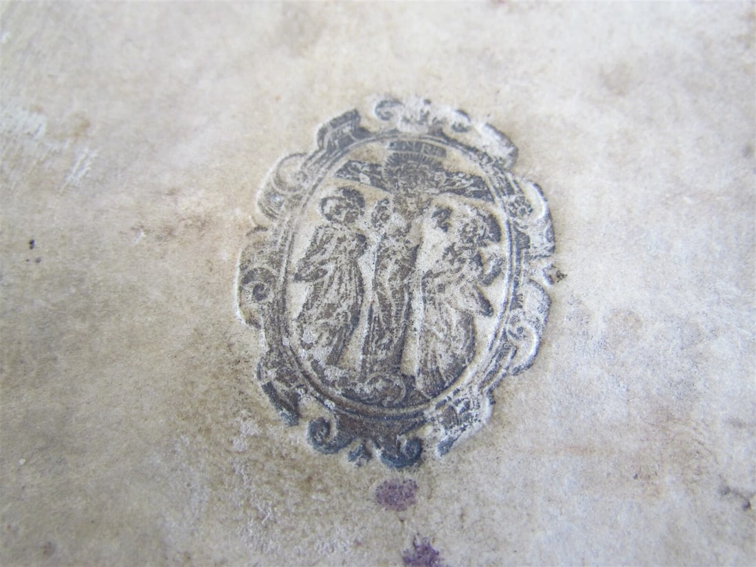 1595 LUIS DE GRANADA POSTILLAS ET HOMILIAS antique VELLUM BINDING 16th century - 4