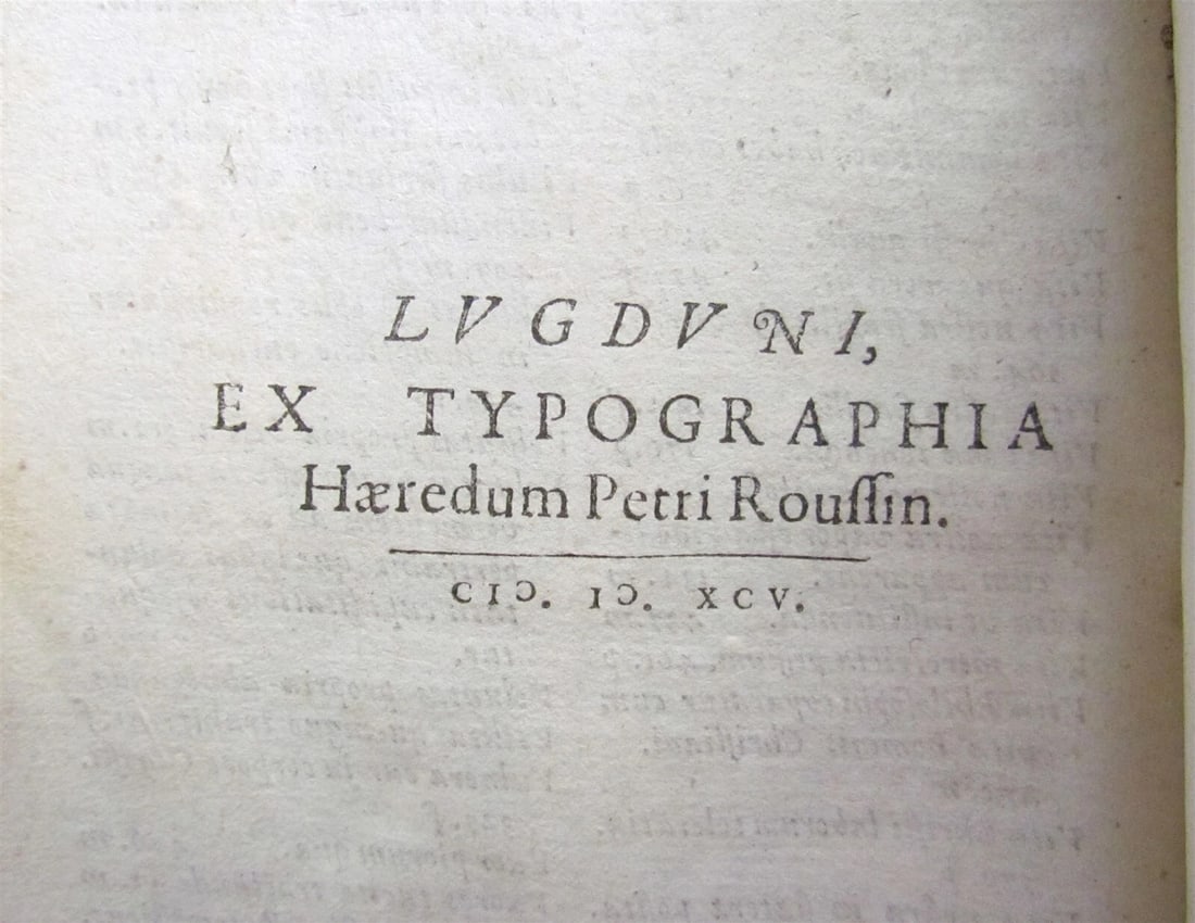 1595 LUIS DE GRANADA POSTILLAS ET HOMILIAS antique VELLUM BINDING 16th century - 8