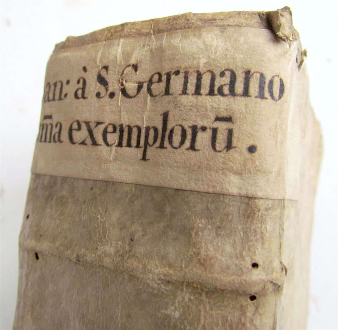 1582 NATURAL & ART HISTORY FOR CLERGY antique VELLUM BOUND 16th CENTURY - 8