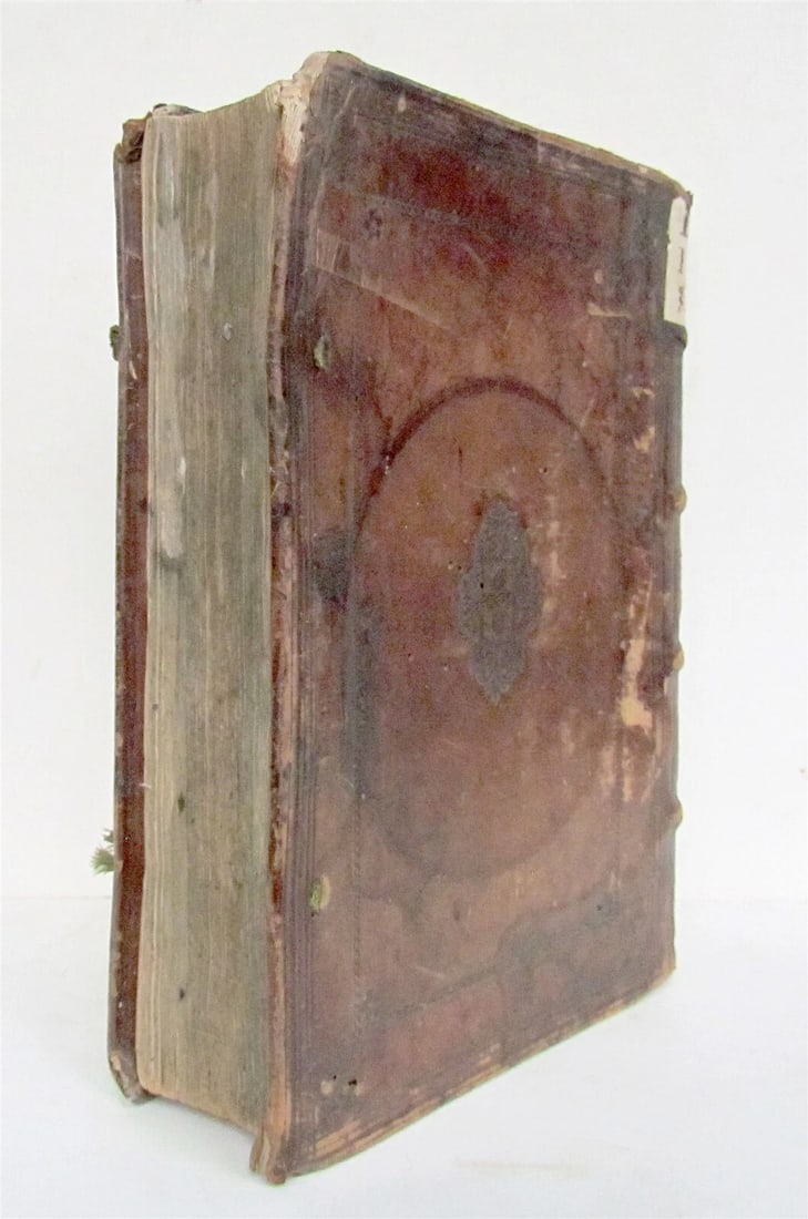 1584 LAW BOOK antique Institutiones iuris canonici IO. PAULO LANCELOTTO PERUSINO - 2