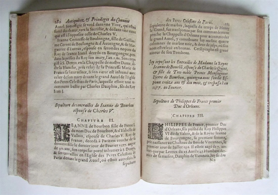 1634 antique Histoire du monastere et convent des Peres in FRENCH - 6