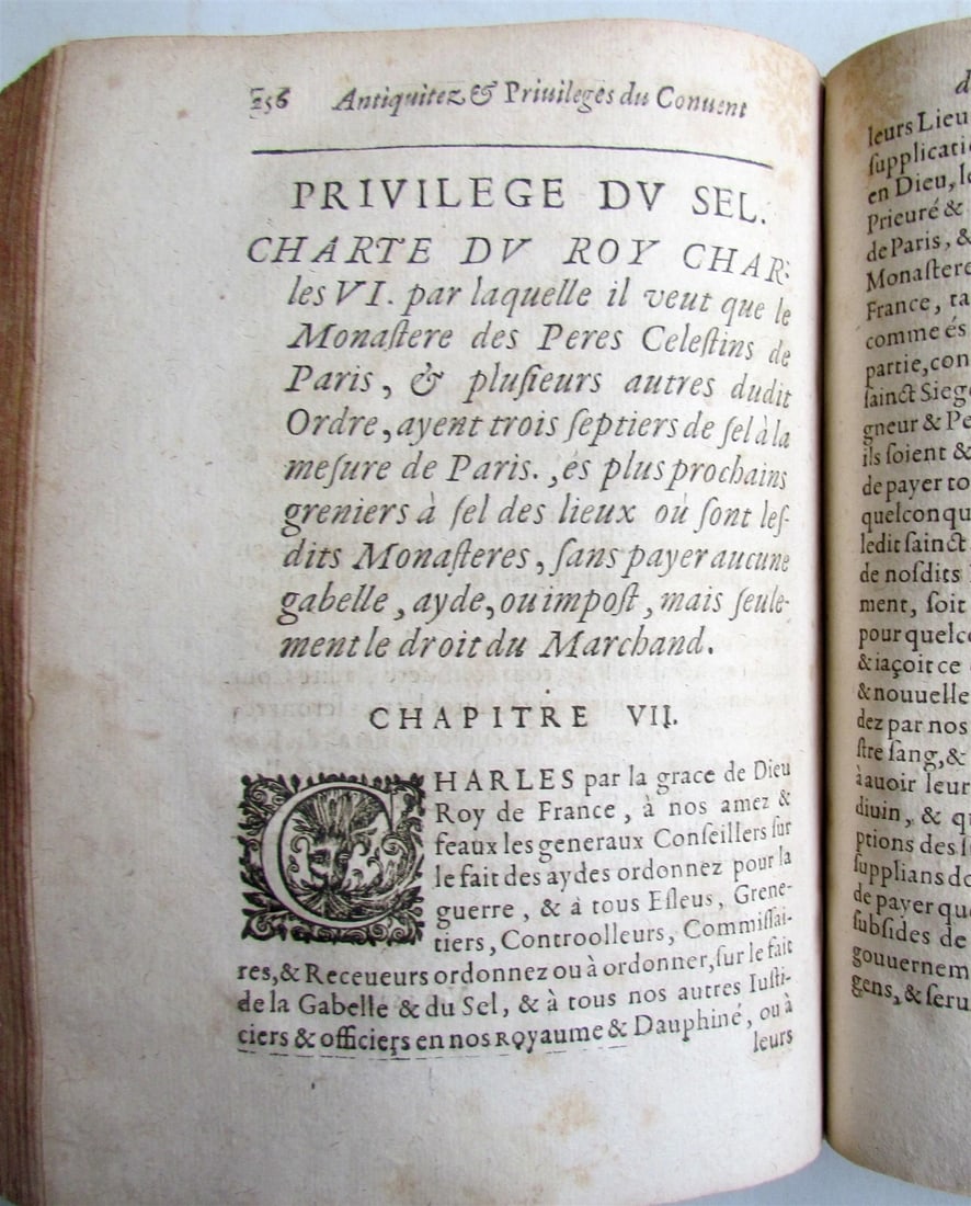 1634 antique Histoire du monastere et convent des Peres in FRENCH - 7
