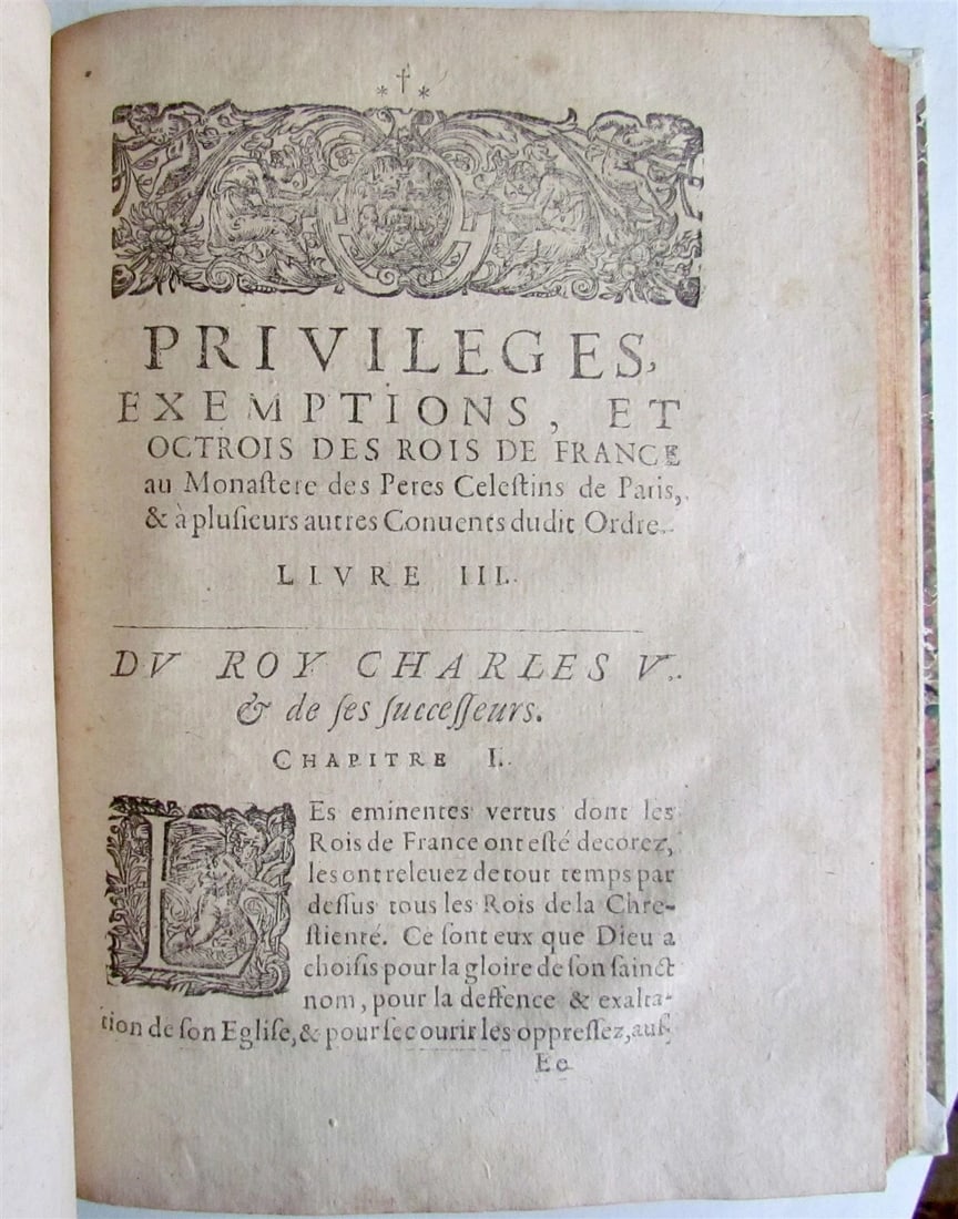 1634 antique Histoire du monastere et convent des Peres in FRENCH - 8