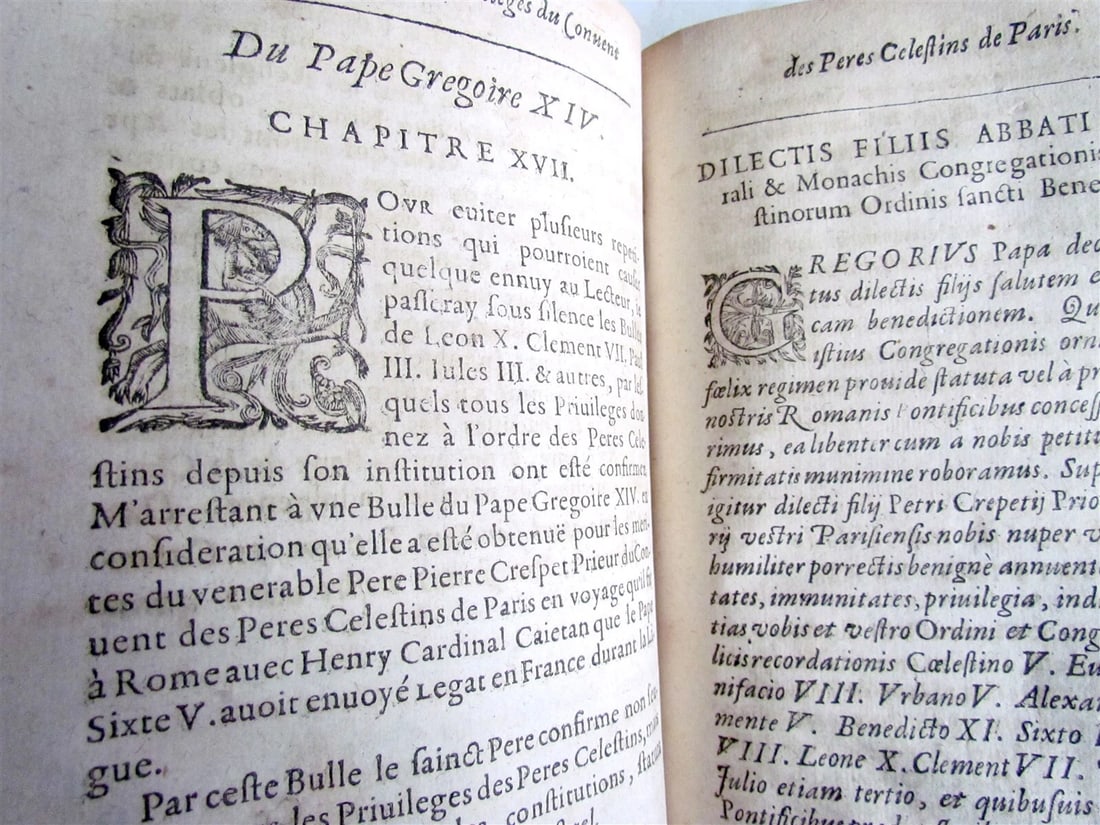 1634 antique Histoire du monastere et convent des Peres in FRENCH - 9