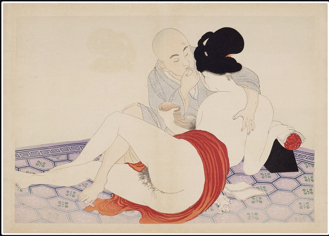 Tomioka EISEN (1864-1905): Manifold Pledges ('Yakumo-no-chigiri') (1 of 5)