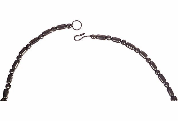 India Style White Metal Bead Necklace - 7
