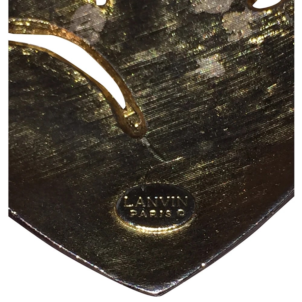 Lanvin Floral Enamel Pendant Necklace - 6