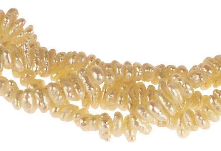14 Karat Gold Gemstone Freshwater Pearl Torsade - 4