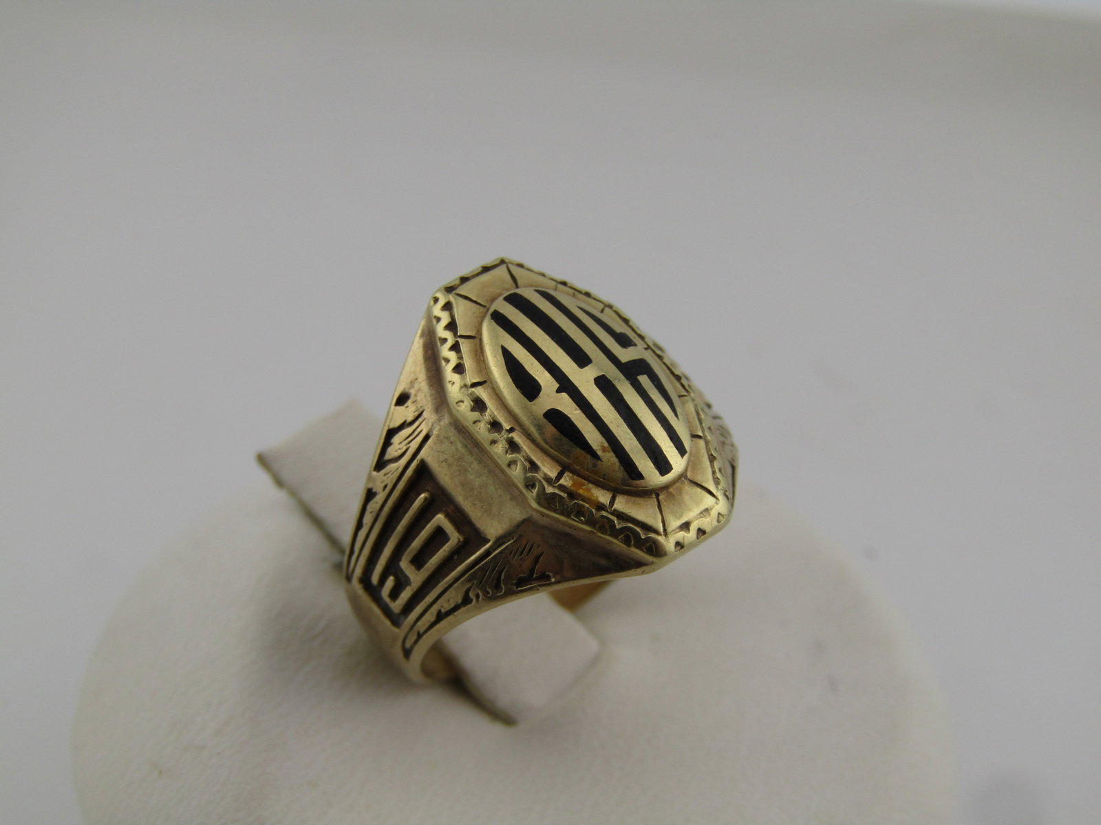 Vintage 10kt BHS Class Ring, 1930's, Sz. 5, 6.23 grams - 2