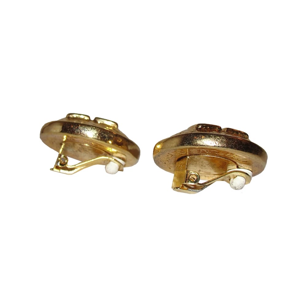 Givenchy 3D Abstract Monogram Dome Earrings - 3