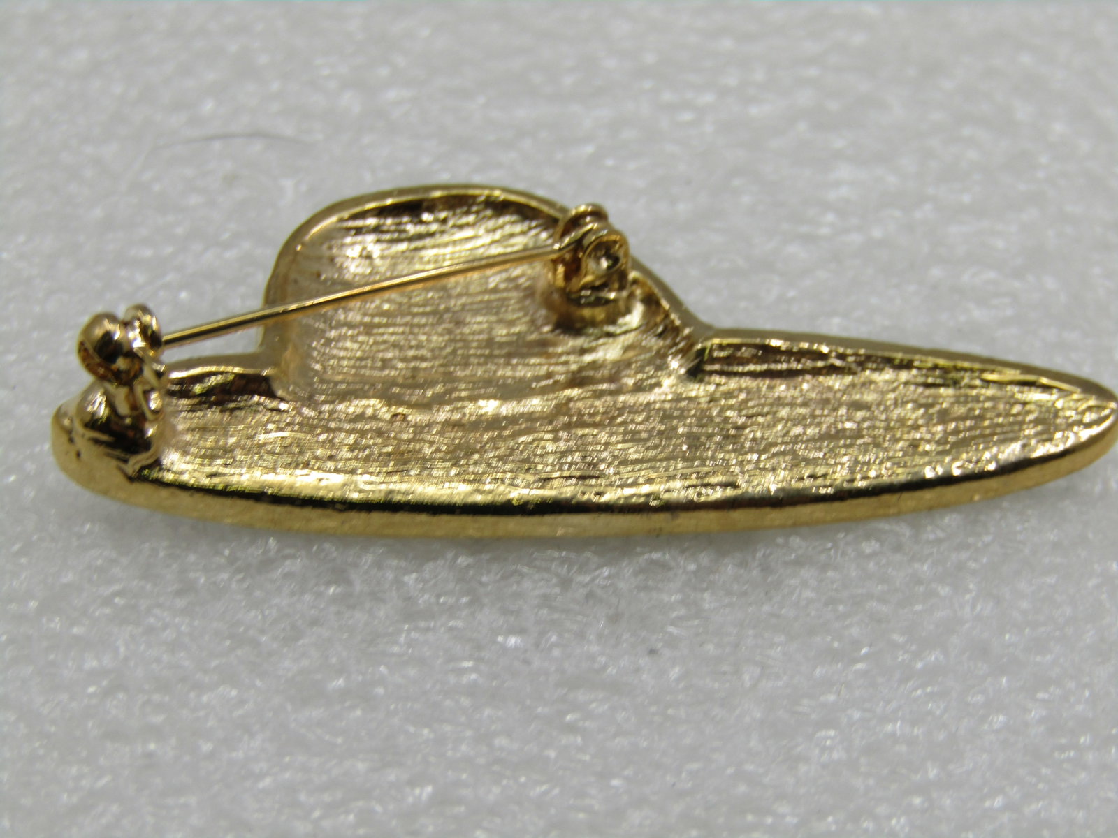 Enameled & Rhinestone Ladies' Hat Brooch 2" - 4