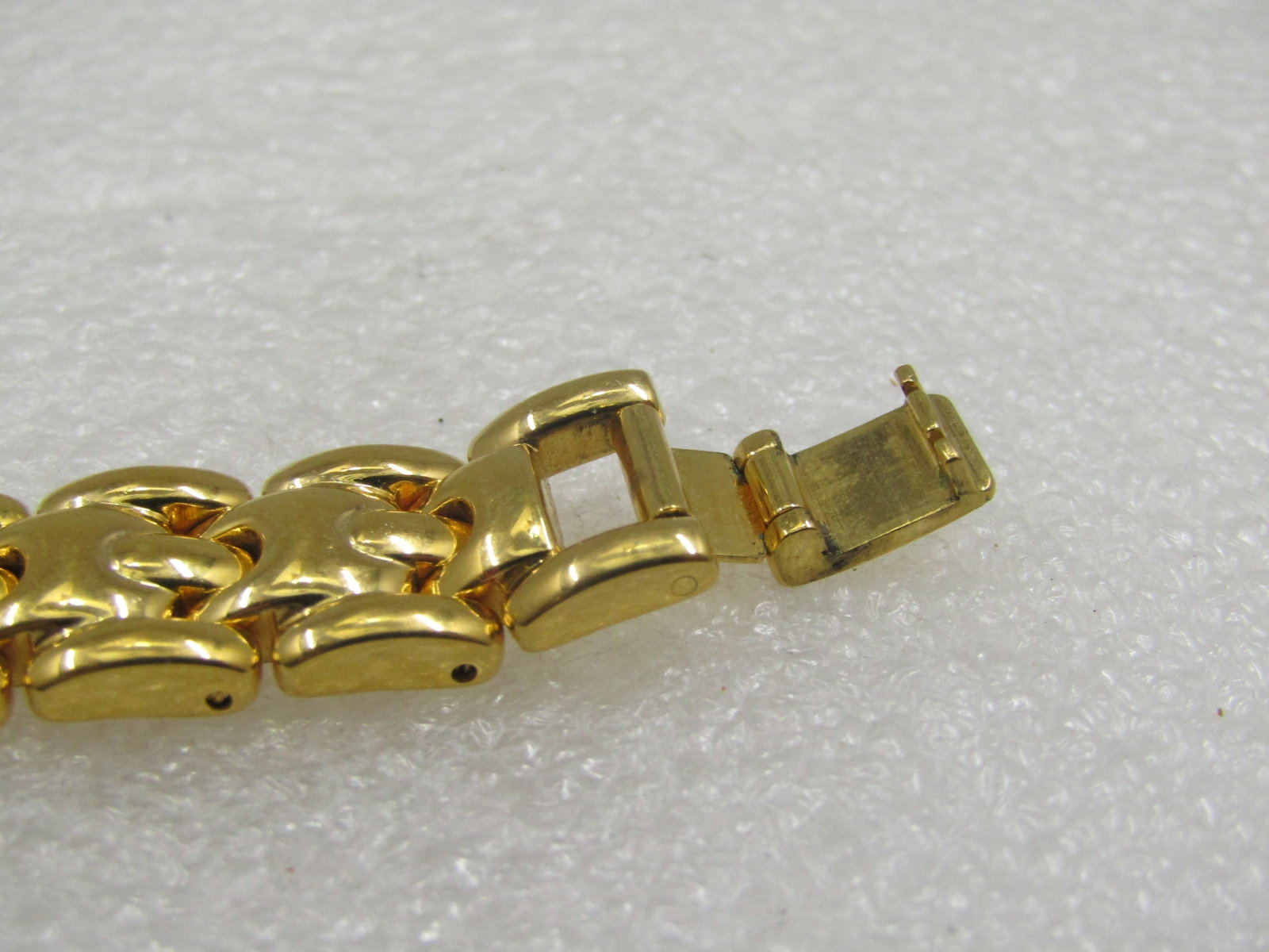 Vintage Gold Tone Ladies Watch Signed Seiko, 7", 12.5M Woven Link - 6