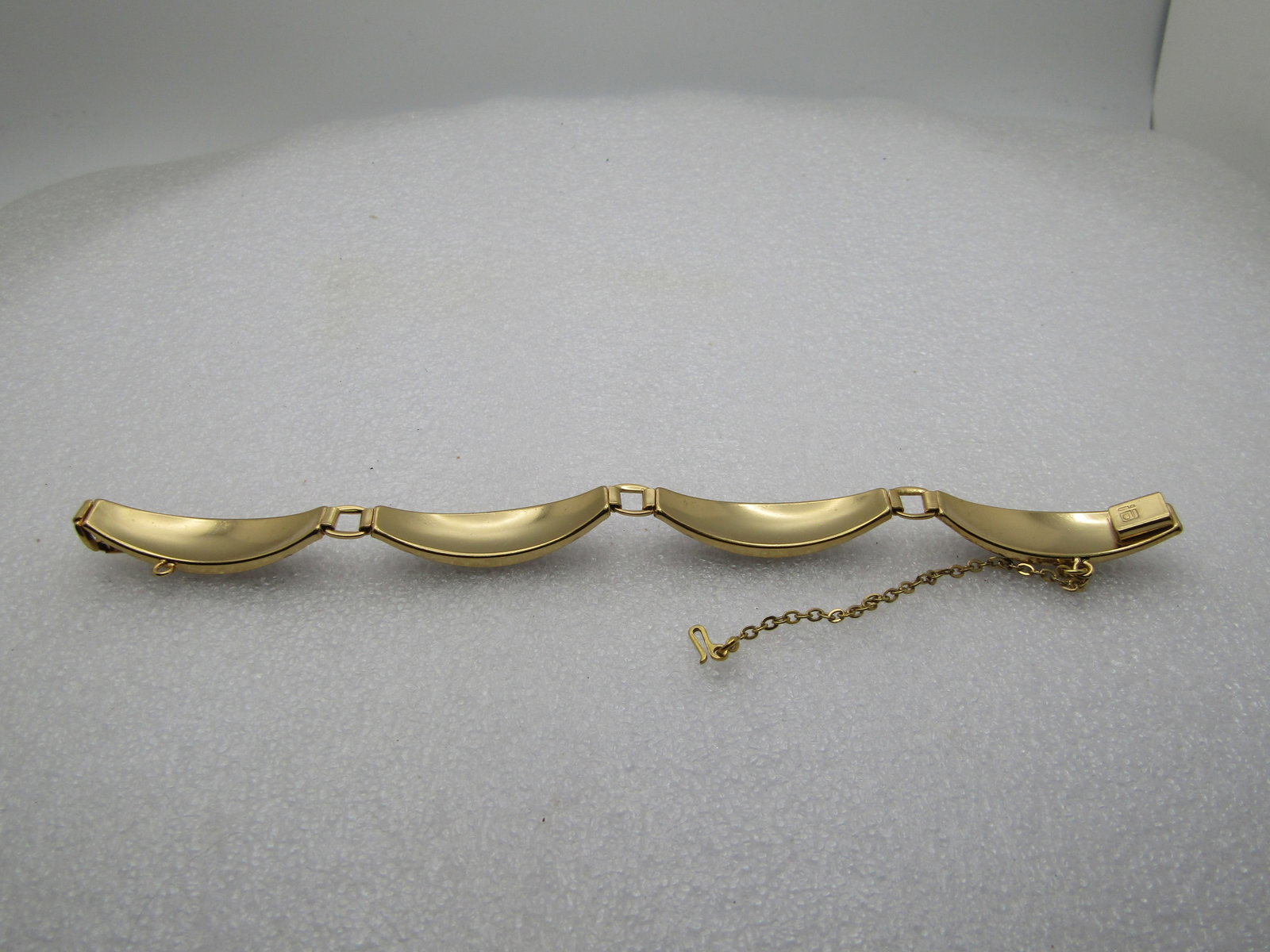 Vintage Damascene Bird & Floral Bracelet, 7", Signed, 1970's-1980's - 3