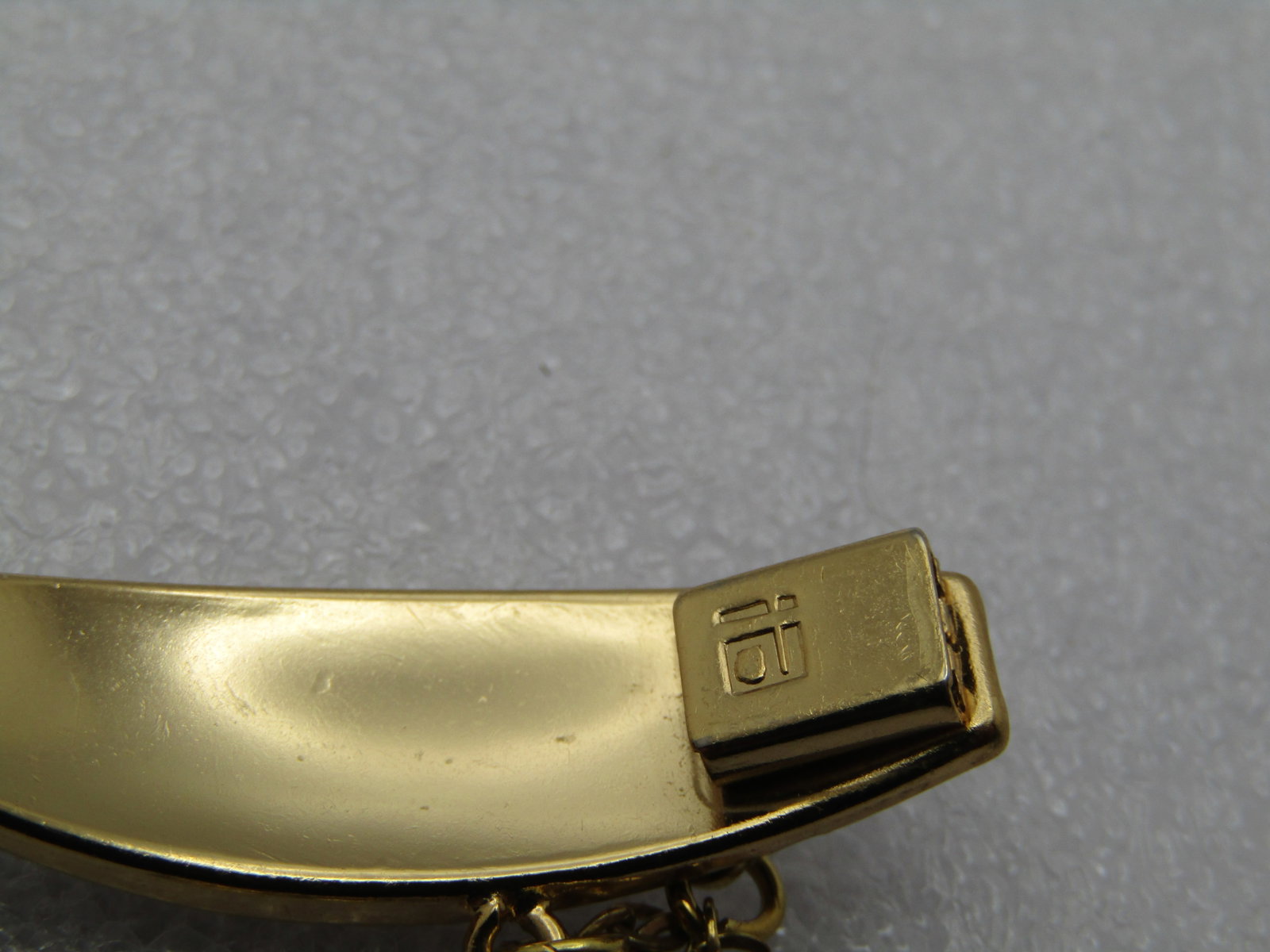 Vintage Damascene Bird & Floral Bracelet, 7", Signed, 1970's-1980's - 4
