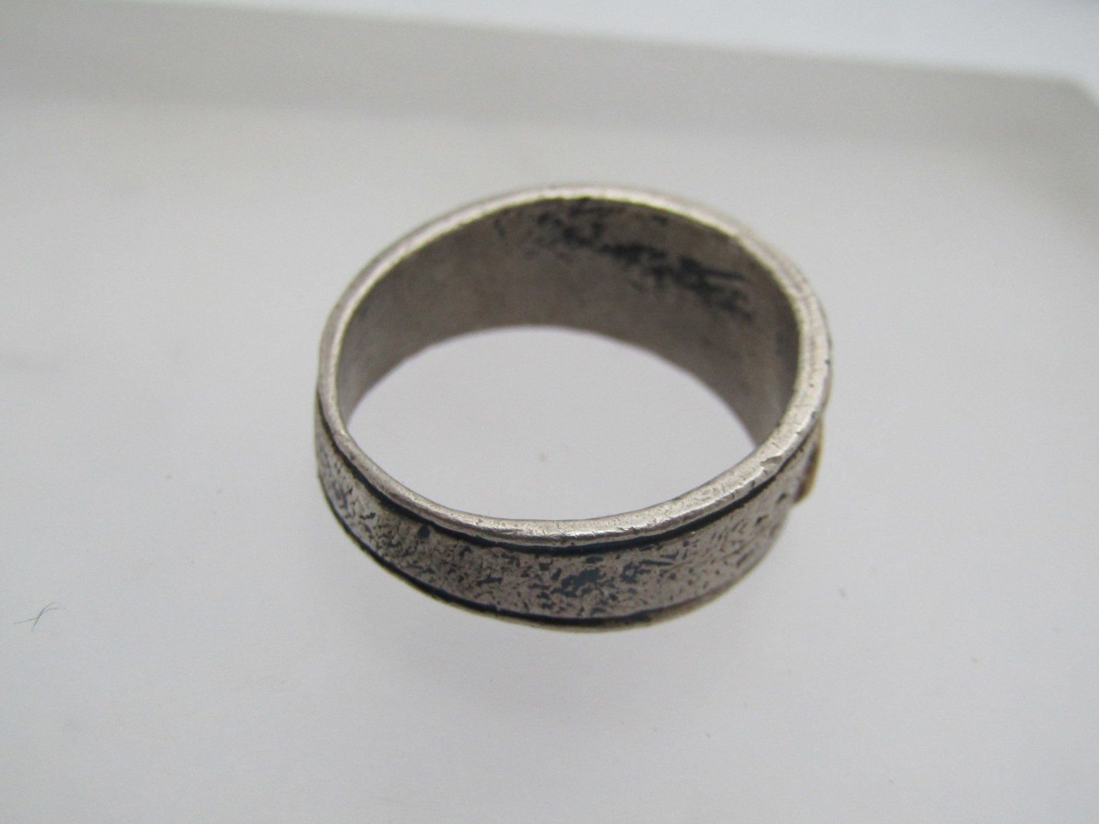 Vintage 10kt & Sterling JIM Name Ring, Sz. 11. - 5