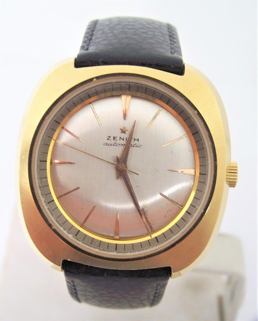 Vintage 18k Goldplated ZENITH Automatic Watch Cal 2522P c.1960s* EXLNT SERVICED: Vintage 18k Goldplated ZENITH Automatic Watch Cal 2522P c.1960s* EXLNT SERVICED? This Mens Zenith watch is Swiss made Great present for yourself or someone you love as well as for vintage collectors o
