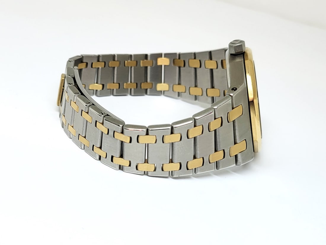 Men's S/Steel & 18k AUDEMARS PIGUET Royal Oak Grey Dial Automatic Watch D Series - 5