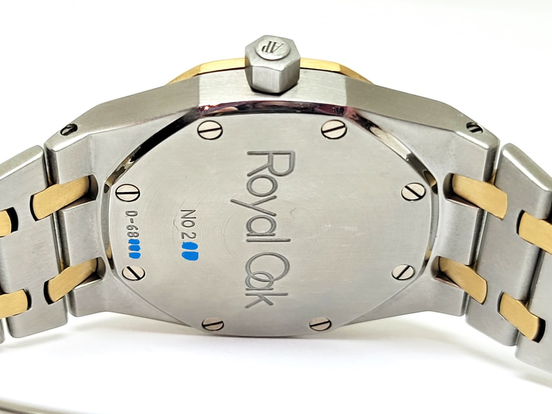 Men's S/Steel & 18k AUDEMARS PIGUET Royal Oak Grey Dial Automatic Watch D Series - 6