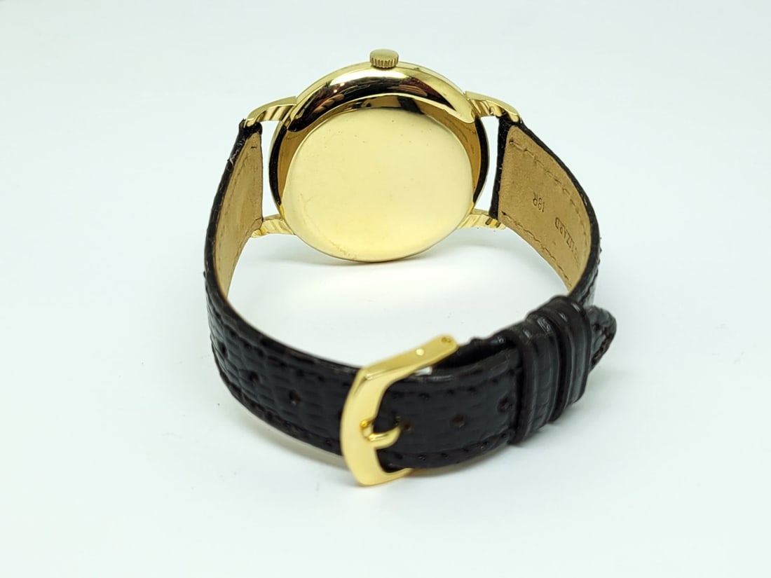 Vintage 18k Yellow Gold IWC SHAFFHAUSEN Winding Watch 1950s Cal 89 EXCELLENT - 4