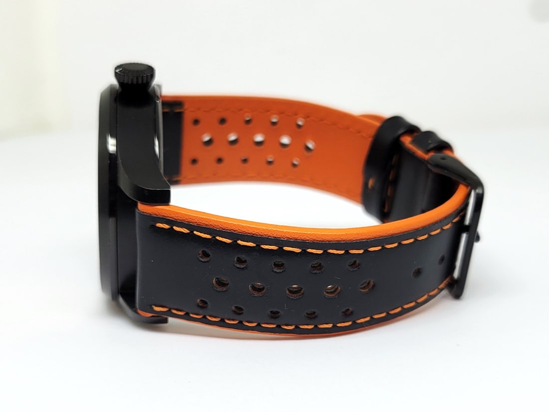 Men's S/Steel Black PVD Watch with High Grade HAMILTON Movement Cal 917 Re-Cased - 3