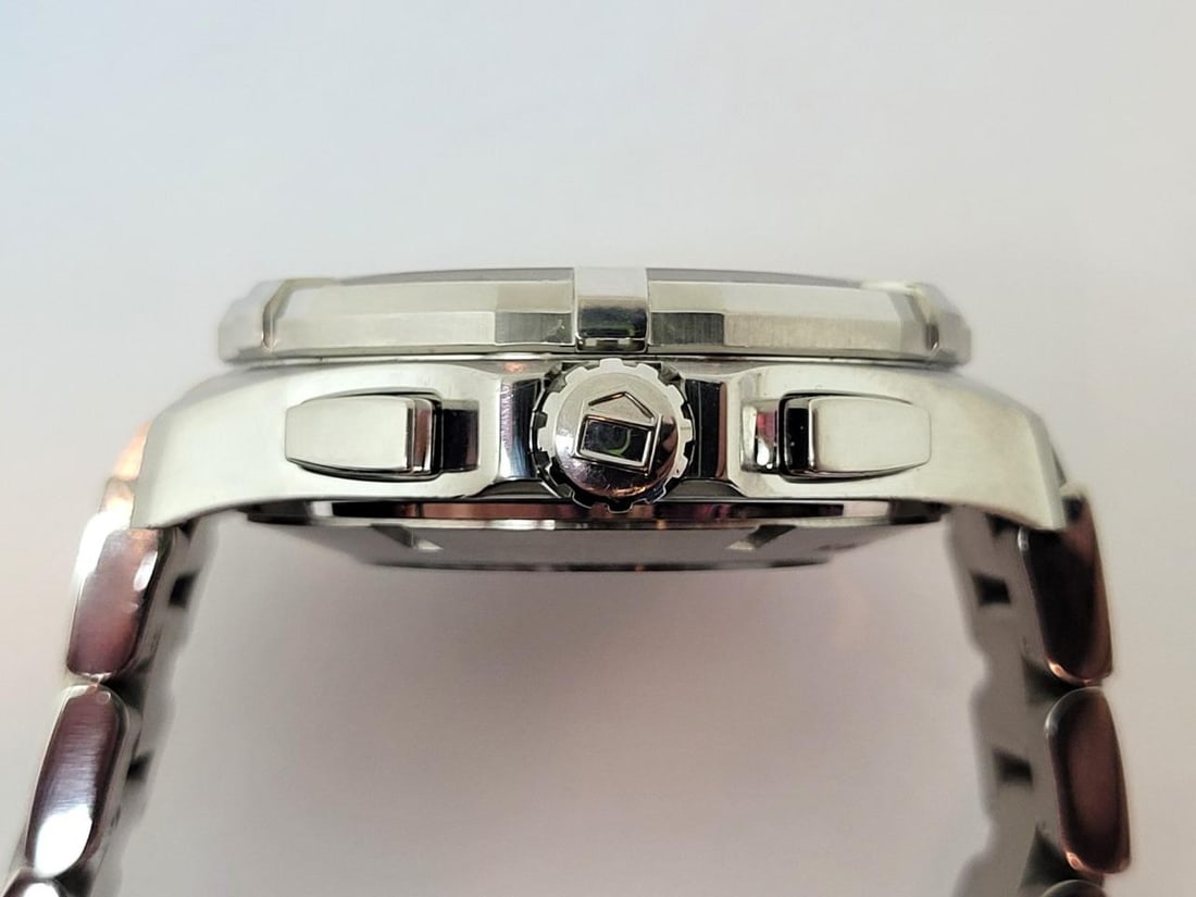 Mens Steel TAG HEUER AQUARACER Calibre 16 Automatic Chronograph Watch CAY2112-2 - 4