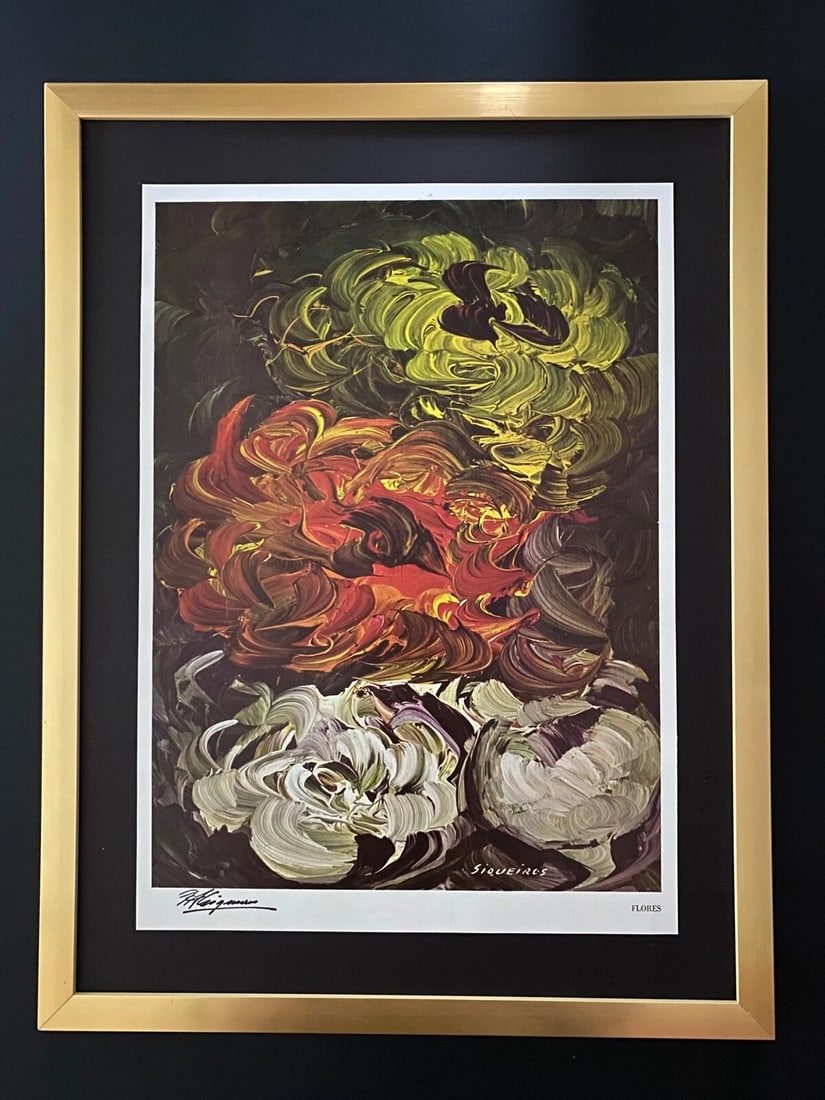 DAVID ALFARO SIQUEIROS | SIGNED LIMITED EDITION FRAMED PRINT FROM MEXICO! (1 of 2)
