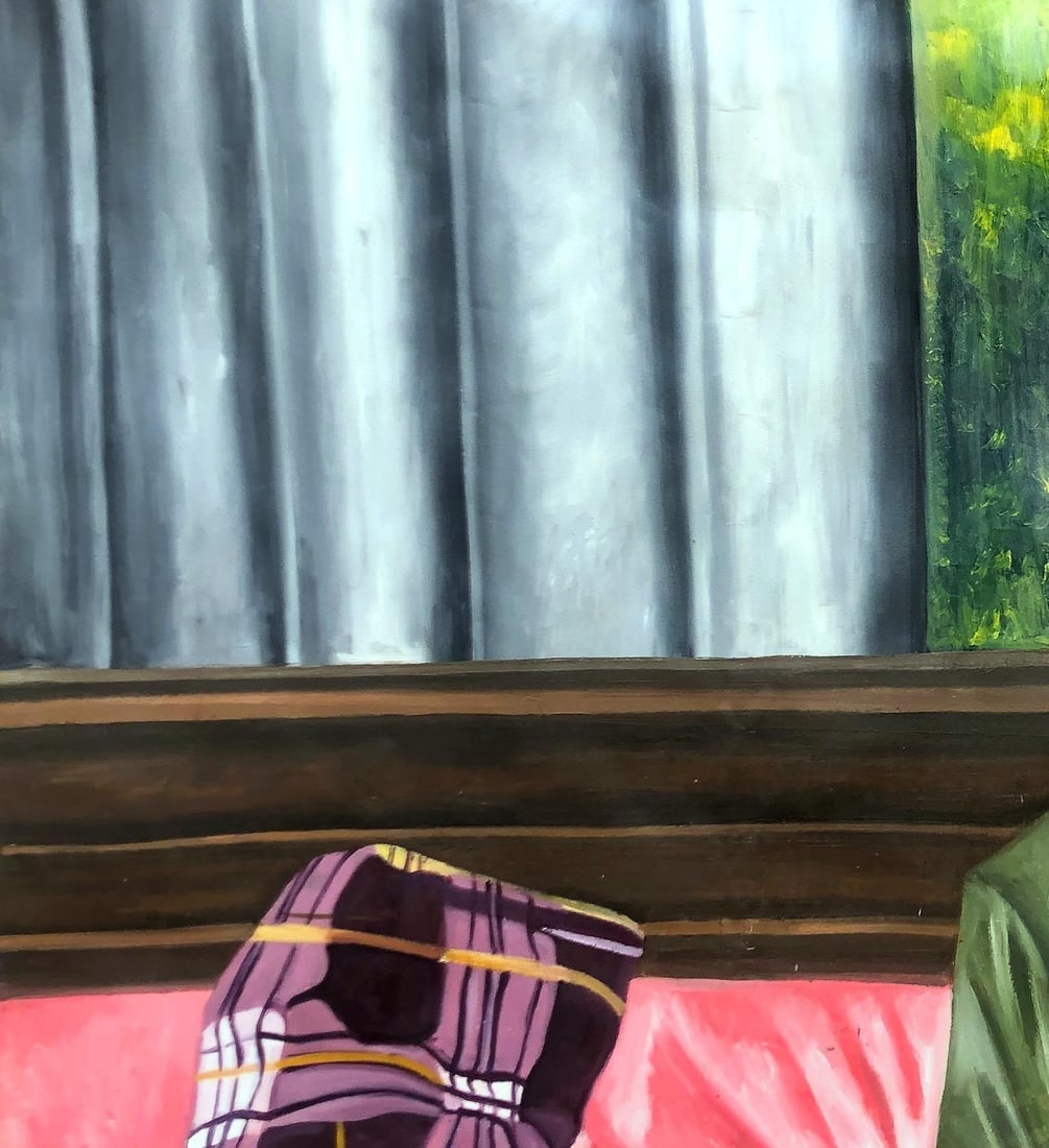 Oluwapelumi Oluyemi, Her Green Robe, 2023 - 12