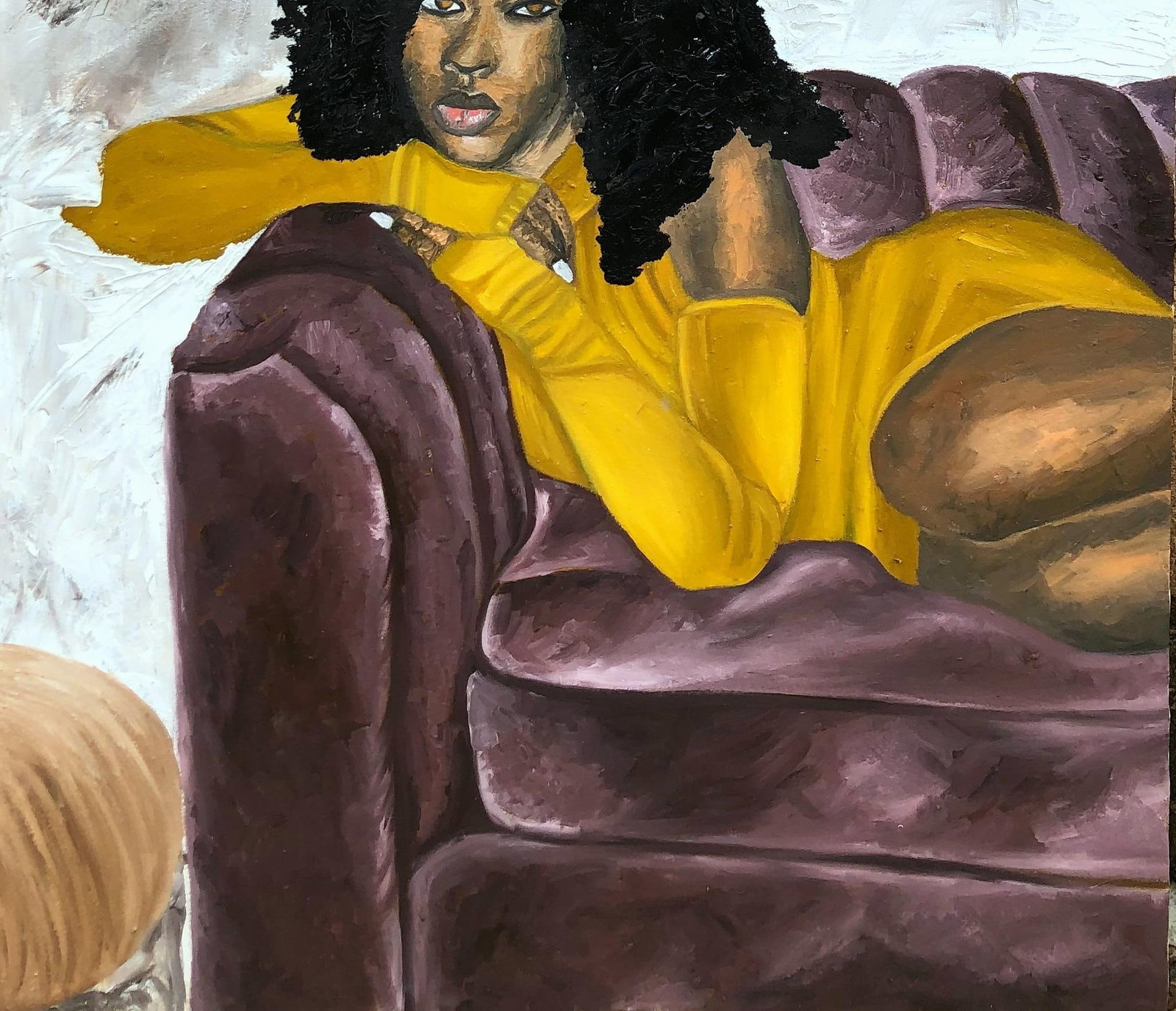 Oluwapelumi Oluyemi, Purple Couch, 2023 - 10