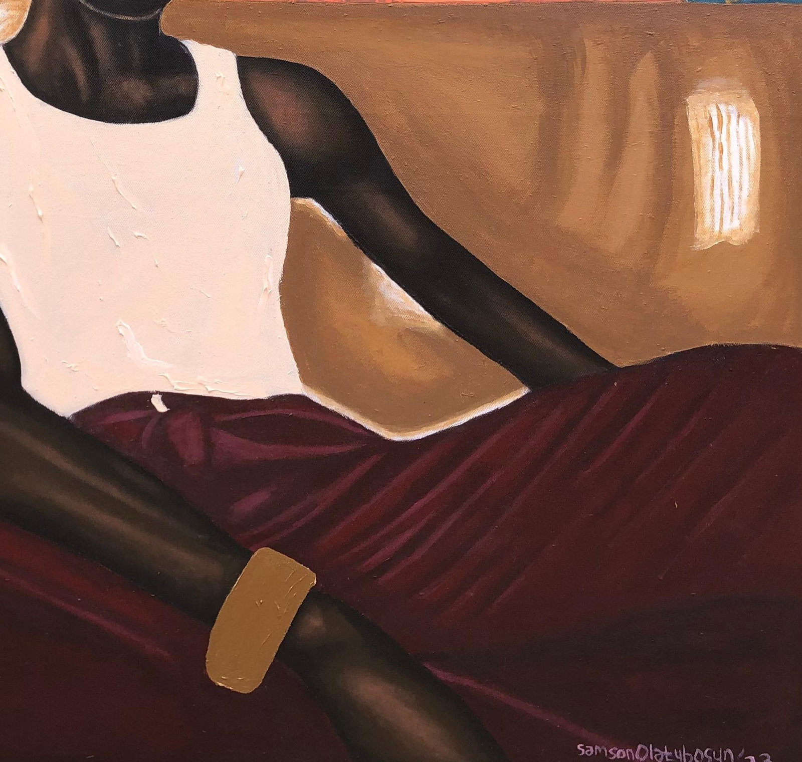 Samson Olatubosun, Moment of Reflections 2, 2023 - 2