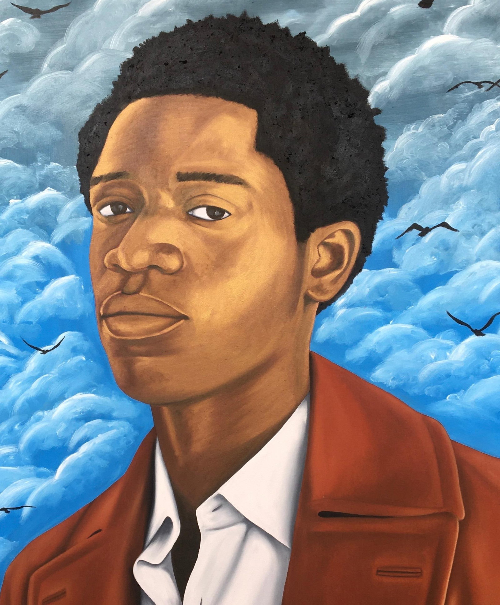 Mubaraq Yusuf, Blue Sky, 2022 - 9
