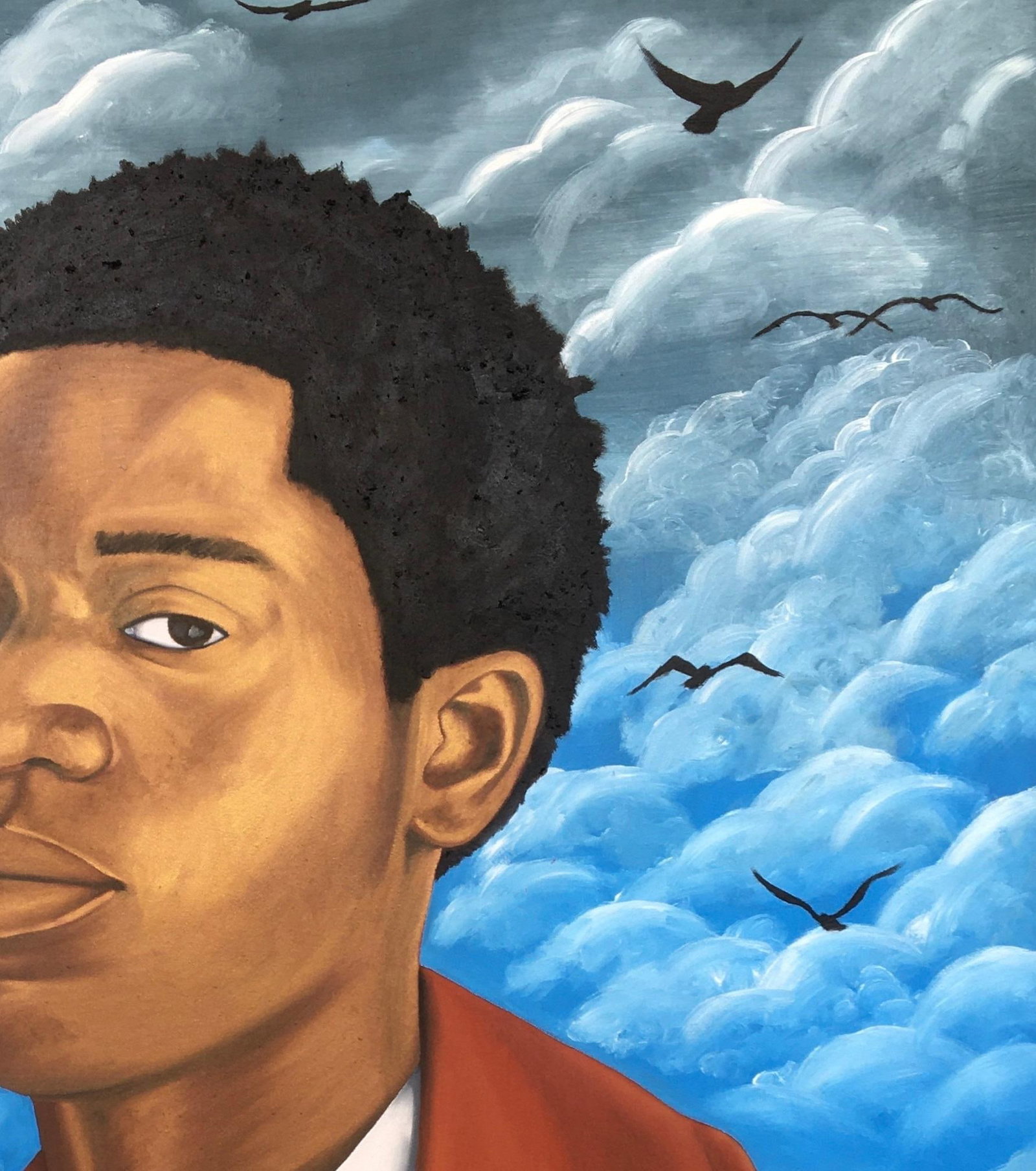 Mubaraq Yusuf, Blue Sky, 2022 - 6