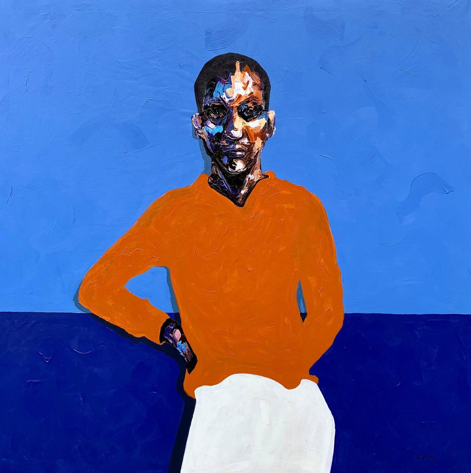 Oluwaseun Akinlo, Victim (When The Sky Seems So Blue), 2022 (1 of 16)