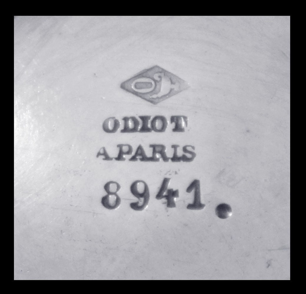 Odiot - 6pc. Antique French Sterling Silver Tea Set, Like New Condition, 1890s. - 15