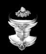 Puiforcat (Hermes) 2pc. Louis XVI Covered 950 Sterling Silver Vegetable Server / Tureen - Like New ! - 3