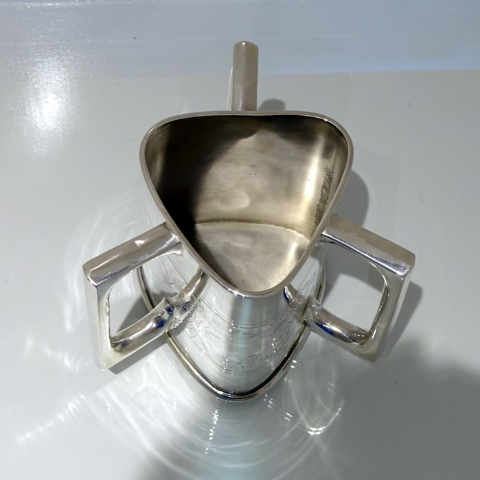 Early 20th Century Antique Edwardian Silver-Plate Large Cup Circa 1900 Henry Atkins - 4