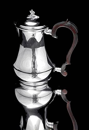 PUIFORCAT (HERMES) & TETARD - 5pc LOUIS XVI STERLING SILVER TEA SET MUSEUM QUALITY 1850-1899 - 3