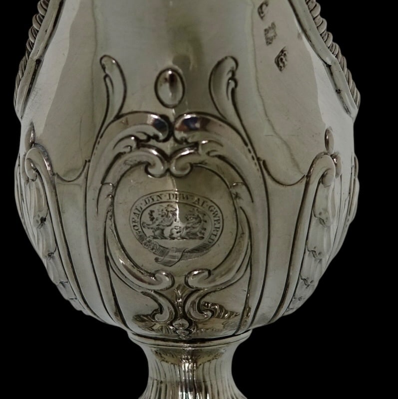 18th Century Antique George III Silver Pair Sauceboats London 1767 Daniel Smith & Robert Sharp - 8