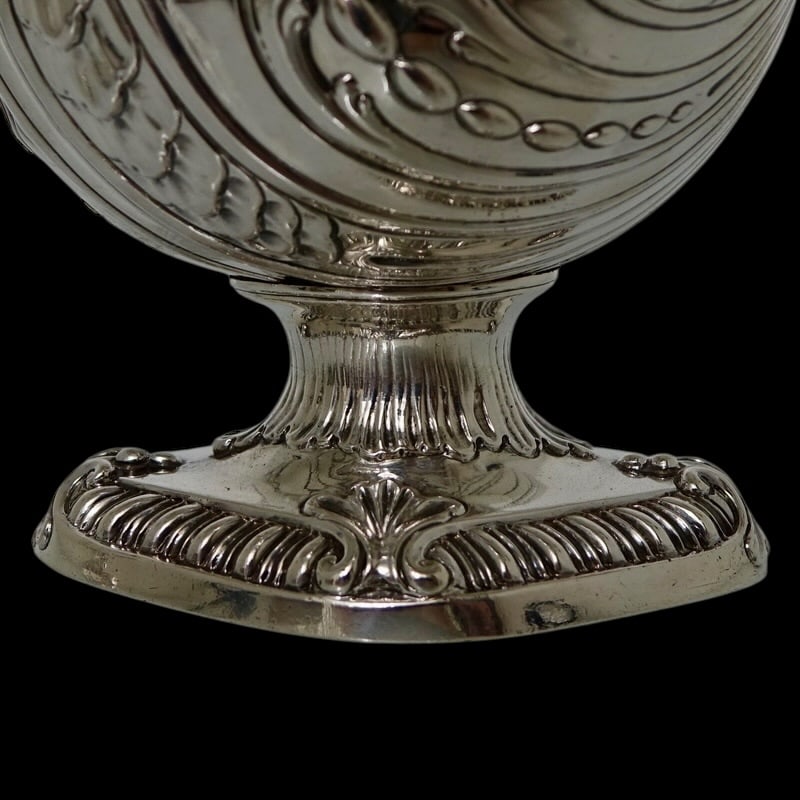 18th Century Antique George III Silver Pair Sauceboats London 1767 Daniel Smith & Robert Sharp - 9