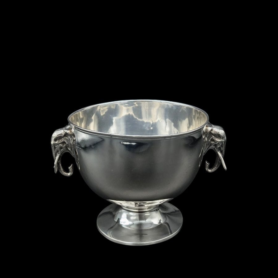 Early 20th Century Antique George V Sterling Silver Bowl London 1914 Charles Boyton & Sons Ltd - 2